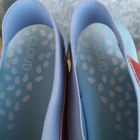 Cloud Footwear CALIBER Leather Sandal Slingback Size 8 - 8.5 Peep Toe co… - Picture 6 of 15